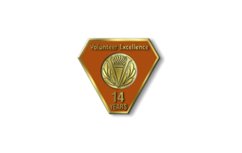 Volunteer Excellence - 14 Year